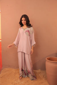 Carnation Crush - Kimono Tunic Set