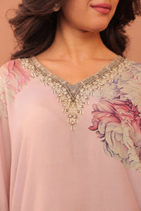 Carnation Crush - Kimono Tunic Set