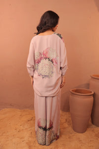 Carnation Crush - Kimono Tunic Set