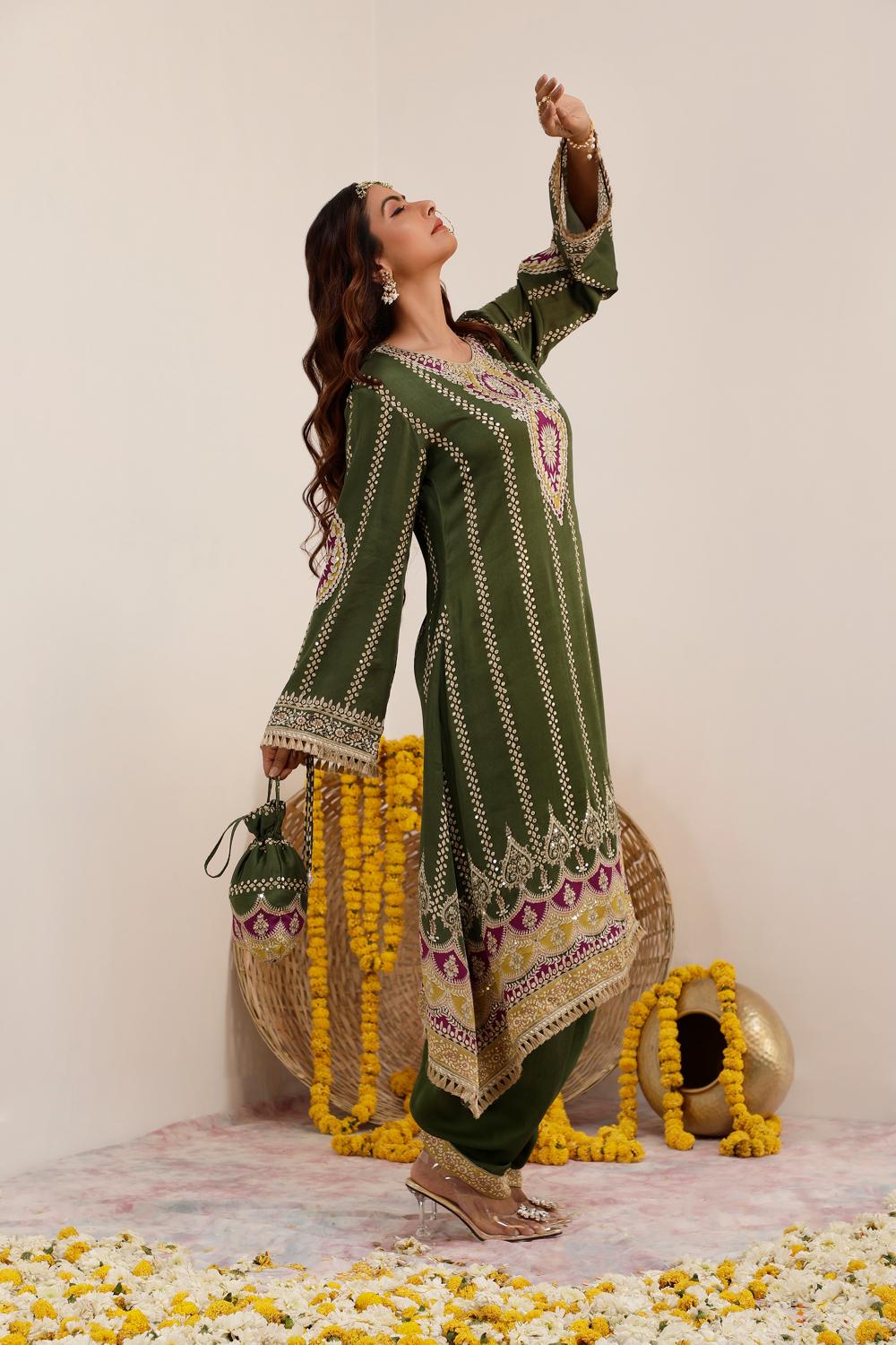 Noor - A-Line Kurta Set