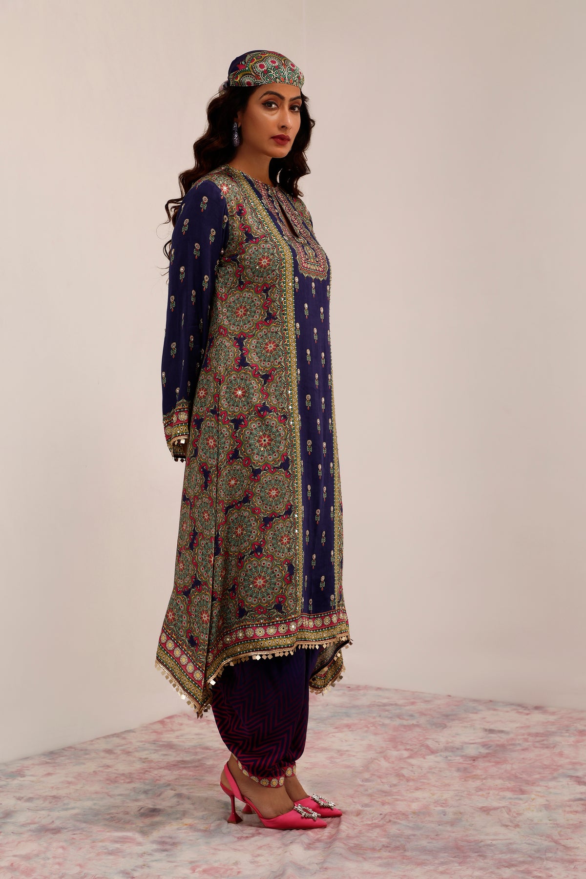 Kaashni A-Line Kurta Set