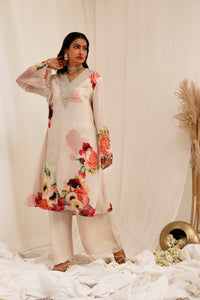 Gul Dasta A-line kurta set