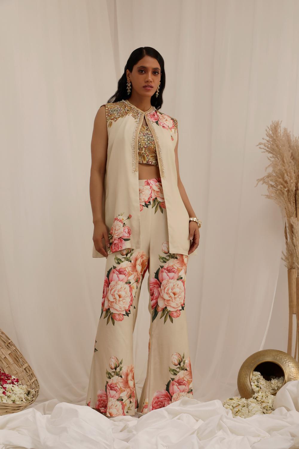 Gul Kand - Jacket Co-ord Set