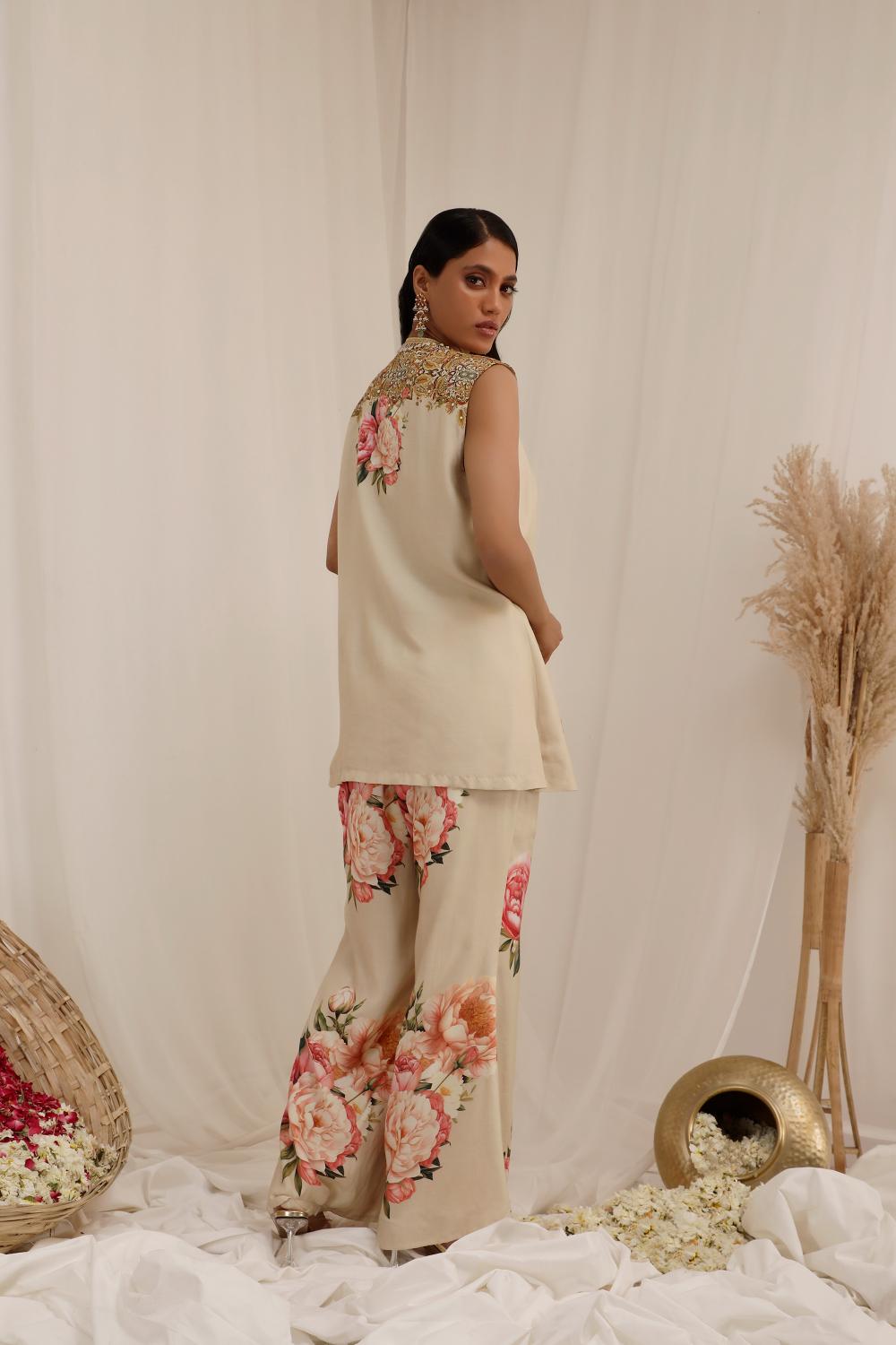 Gul Kand - Jacket Co-ord Set