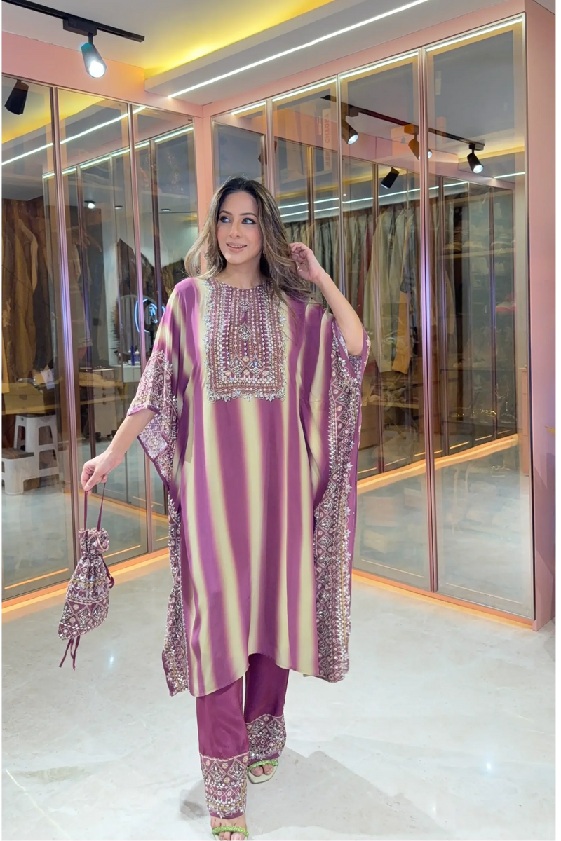 The design philosophy behind luxury kaftan sets for women