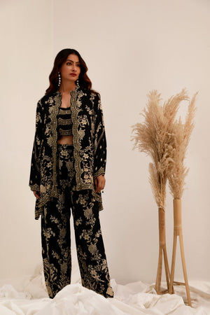 The latest trend in fusion fashion: Indo-Western blazer co-ord sets
