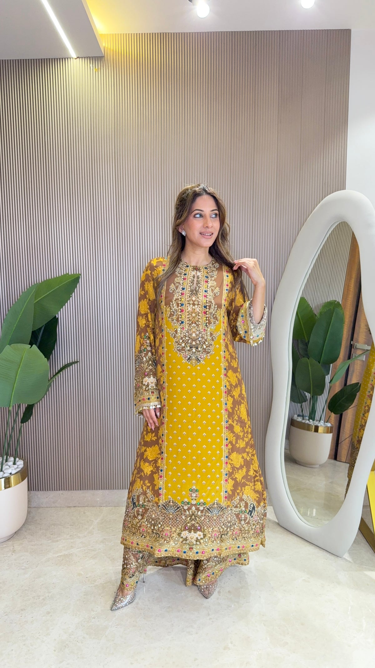 Rooh - Aline with Plazo & Dupatta