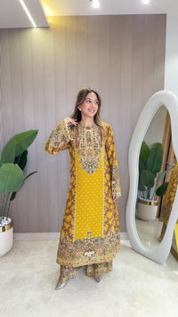 Rooh - Aline with Plazo & Dupatta