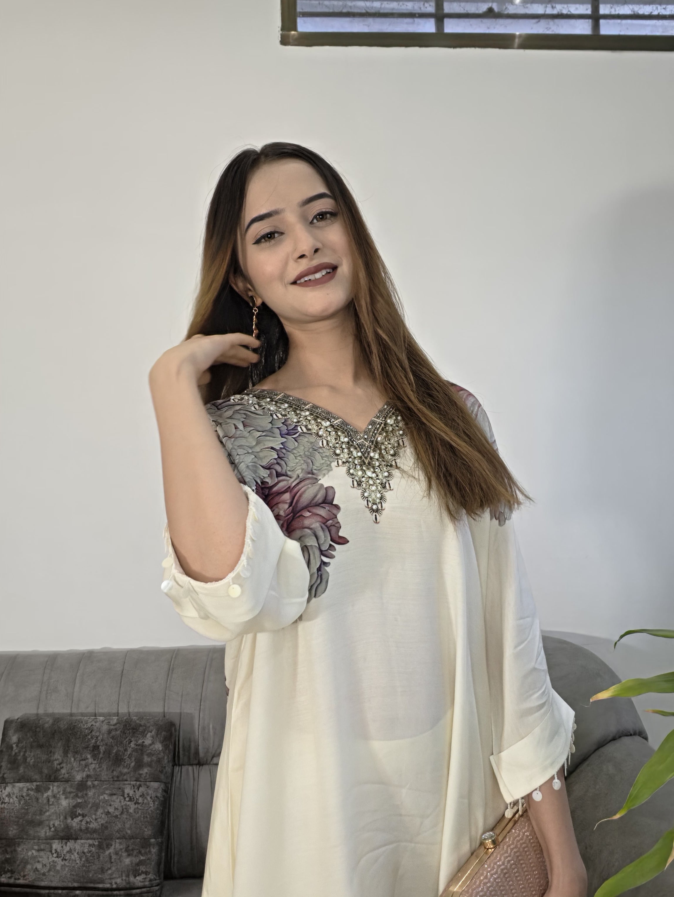 Carnation Crush - Tunic Set