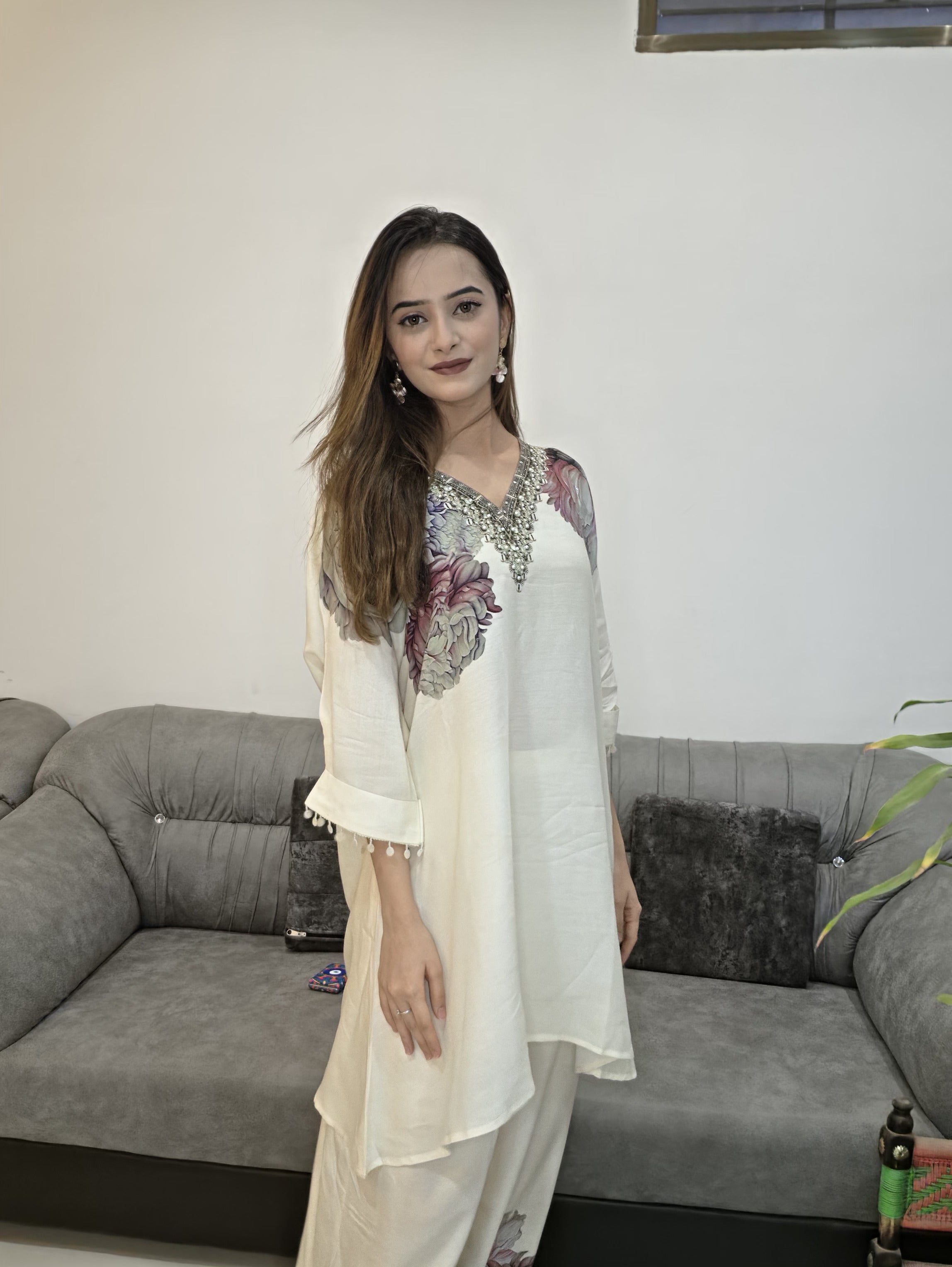 Carnation Crush - Tunic Set