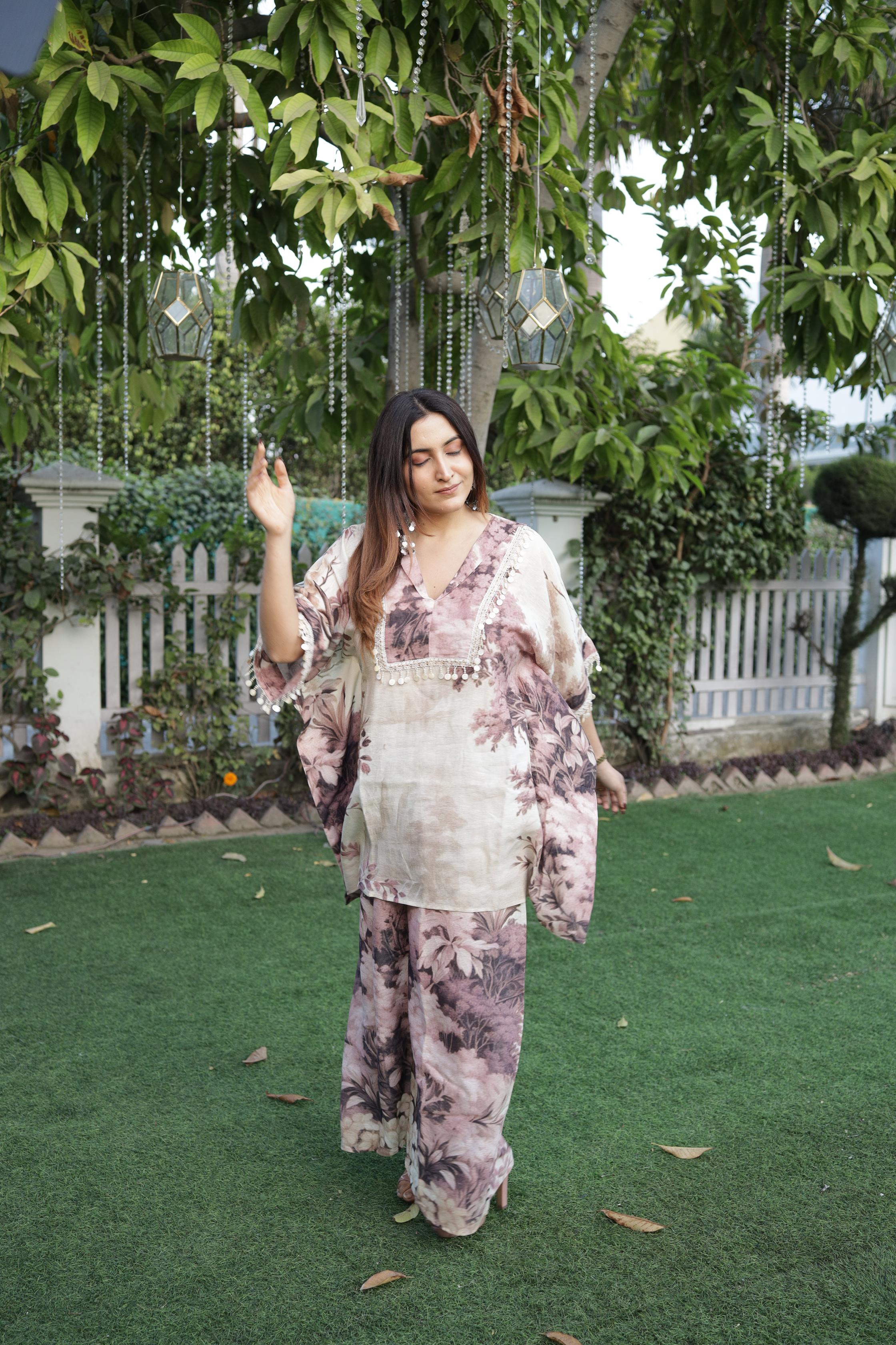 Vanya - Canvas of Nature - Kaftaan Set