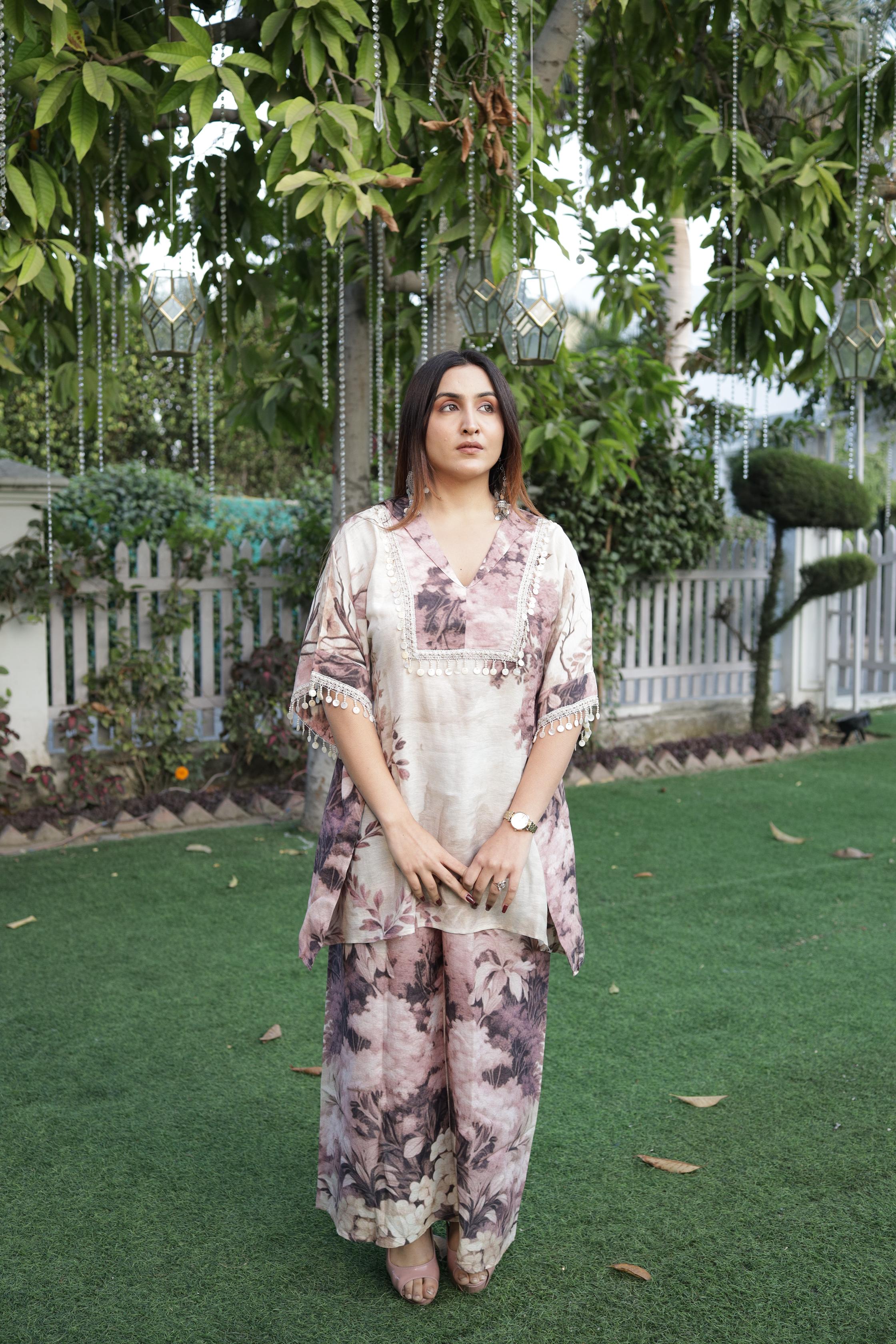 Vanya - Canvas of Nature - Kaftaan Set