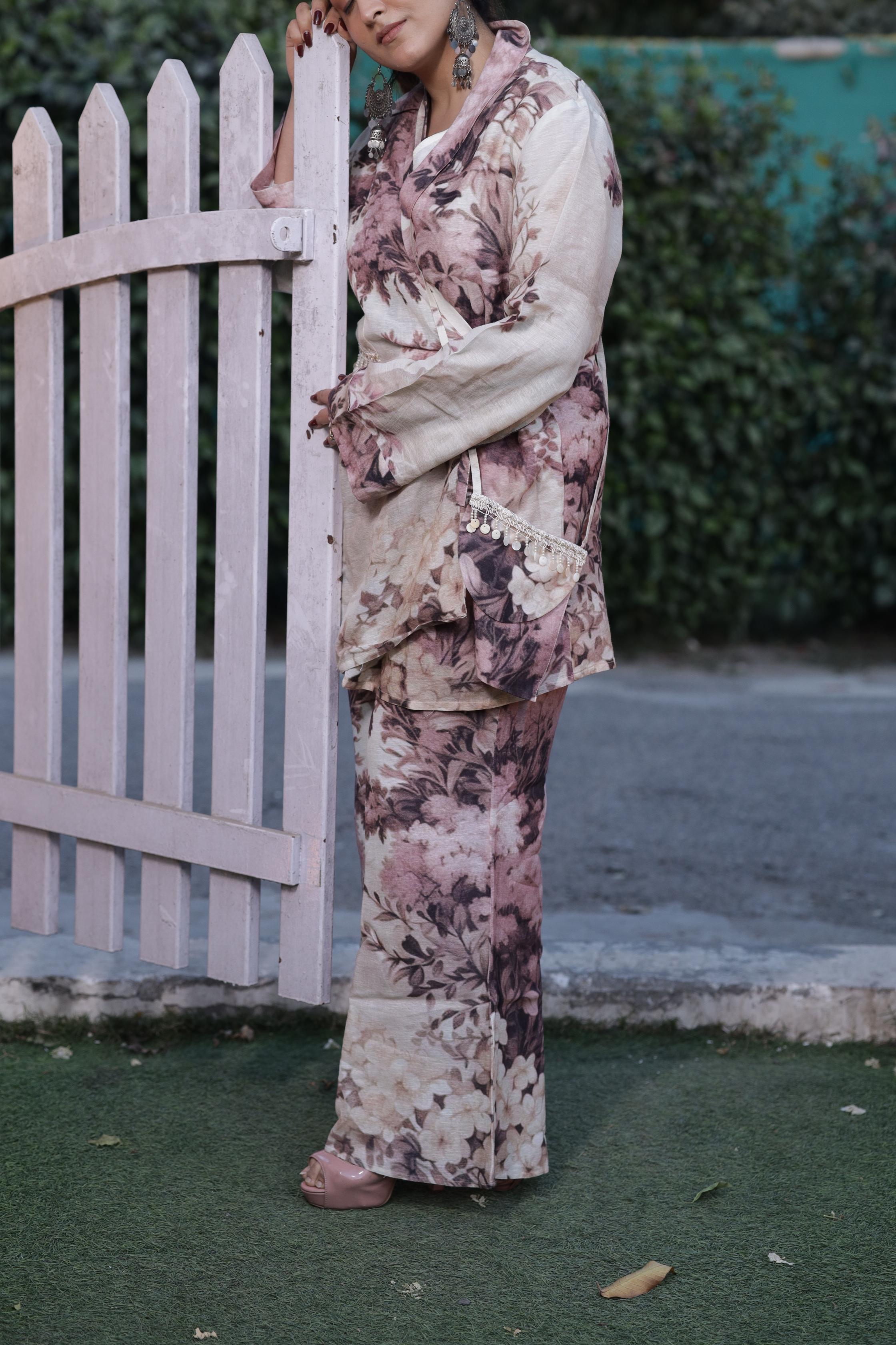 Vanya - Canvas of Nature - Blazer Co-ord Set