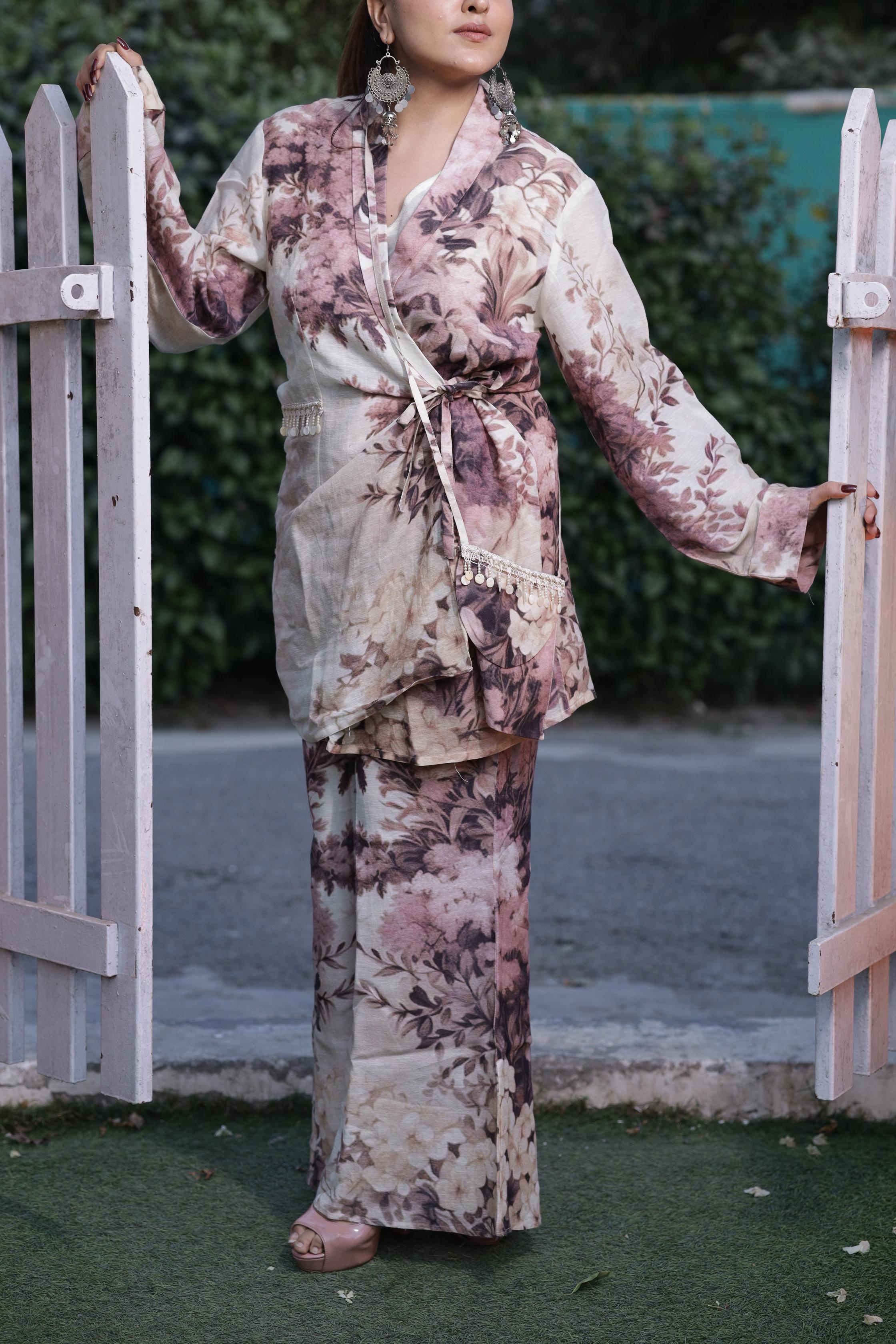 Vanya - Canvas of Nature - Blazer Co-ord Set