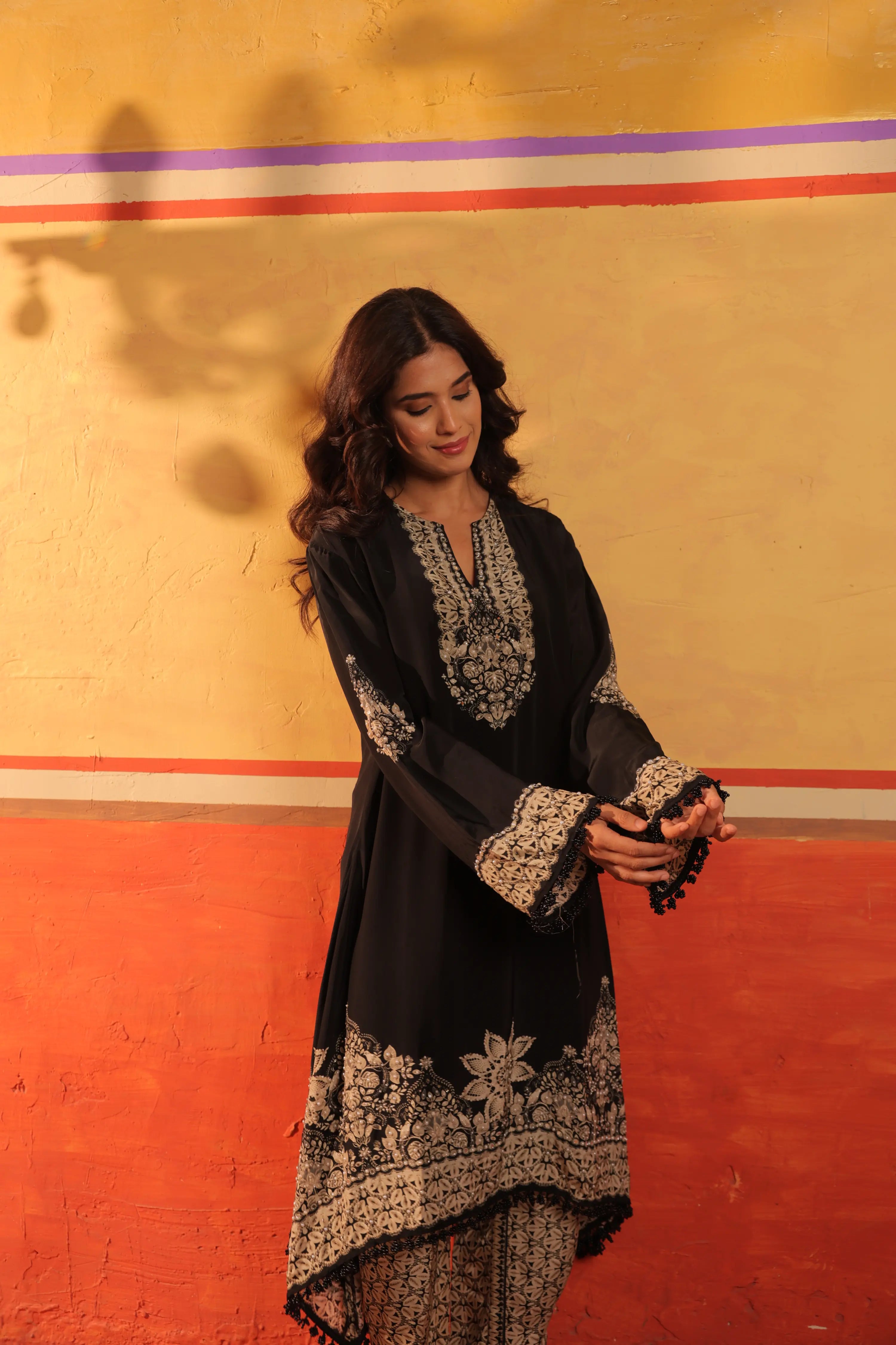 Pandora - Asymmetric Kurta Set