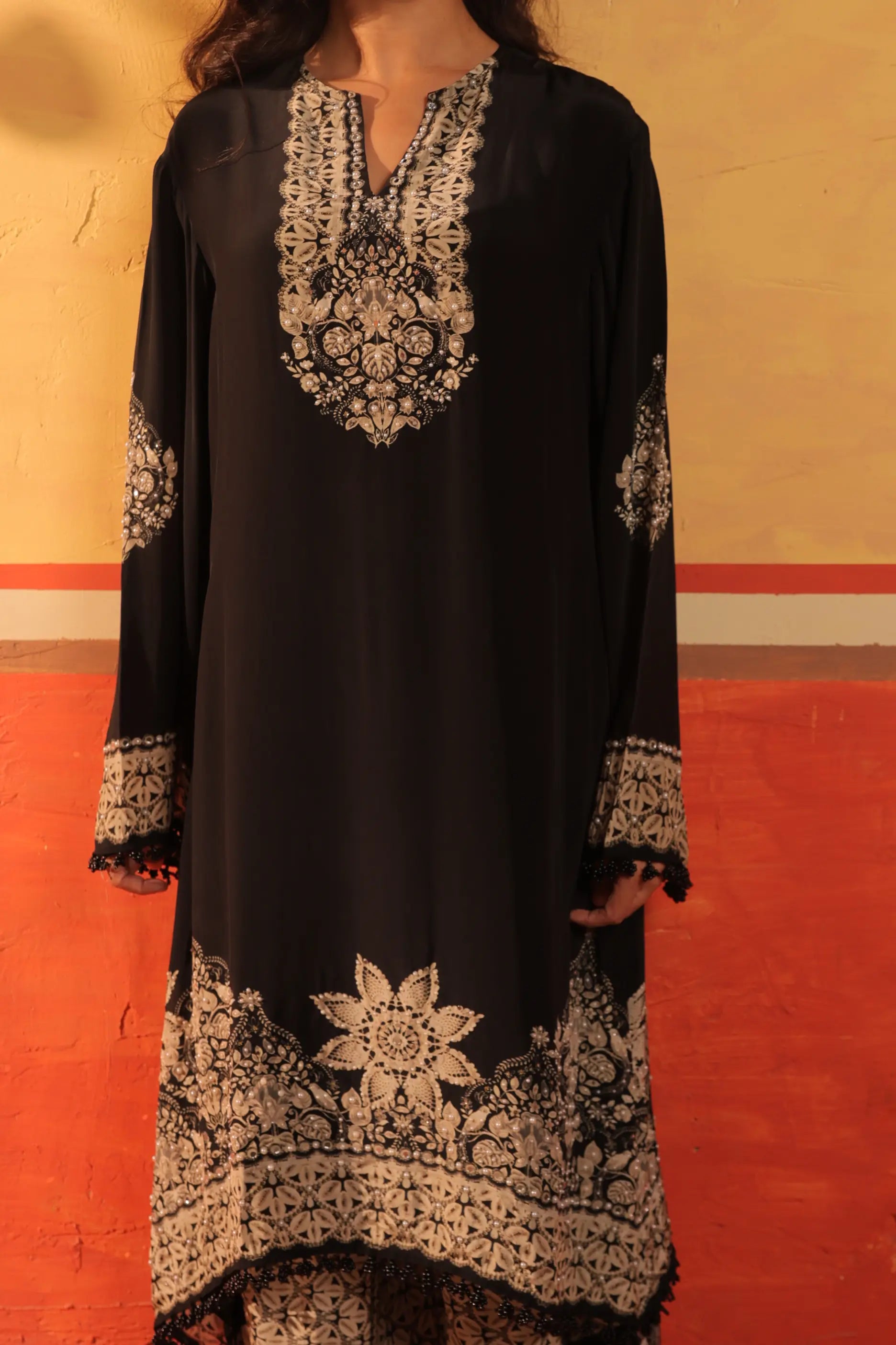 Pandora - Asymmetric Kurta Set