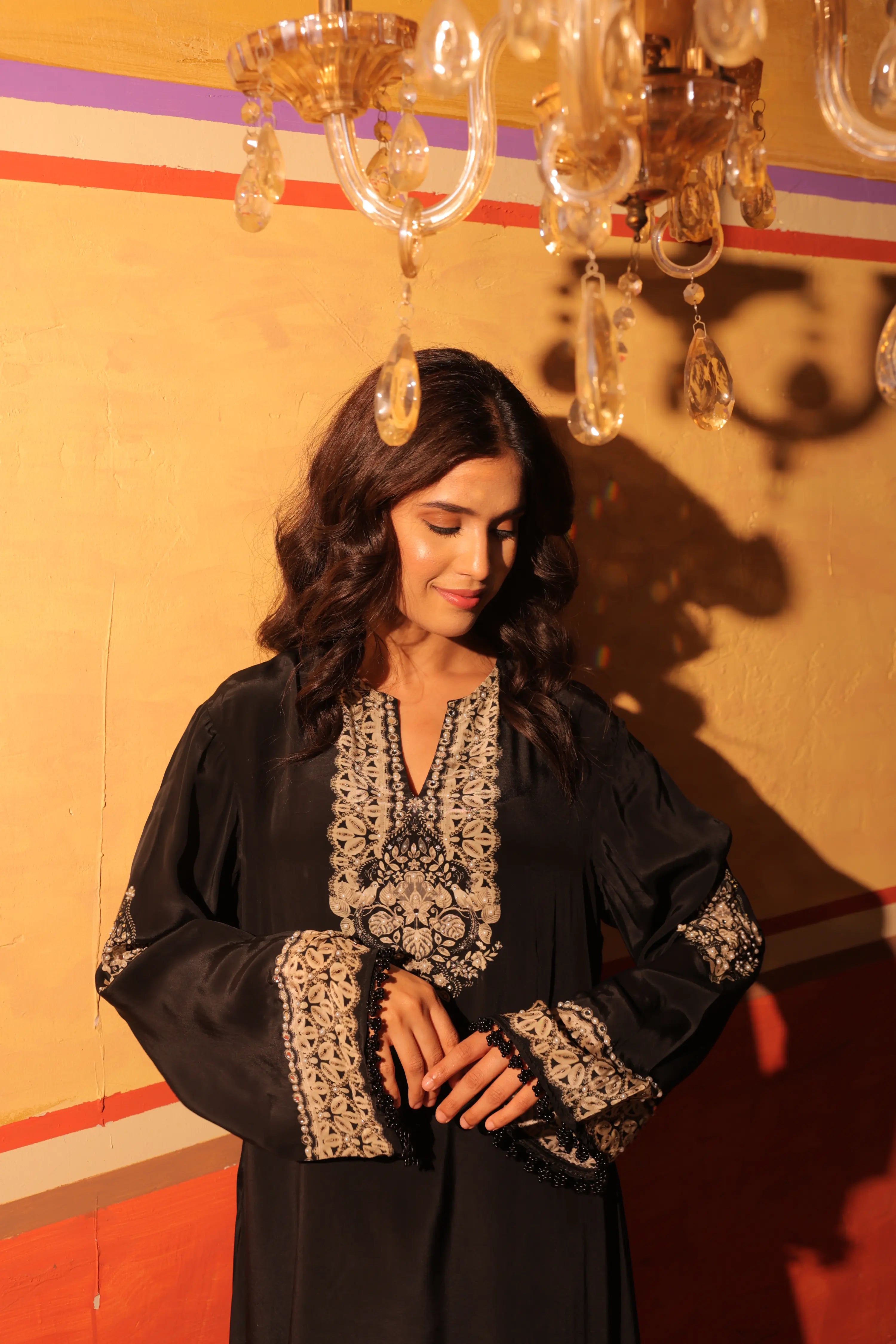 Pandora - Asymmetric Kurta Set