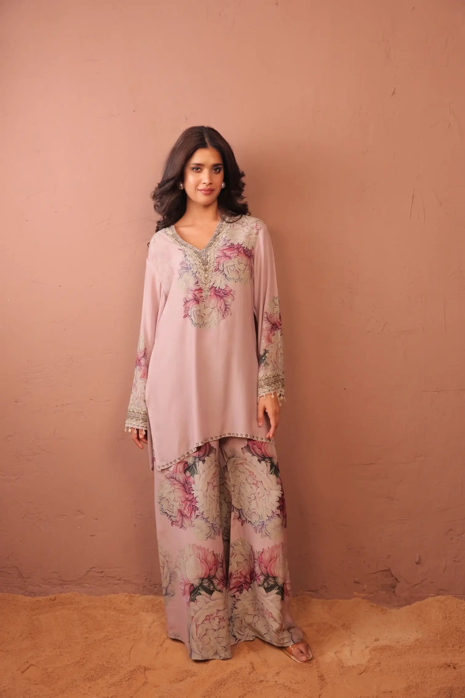 Carnation Crush - Tunic Set