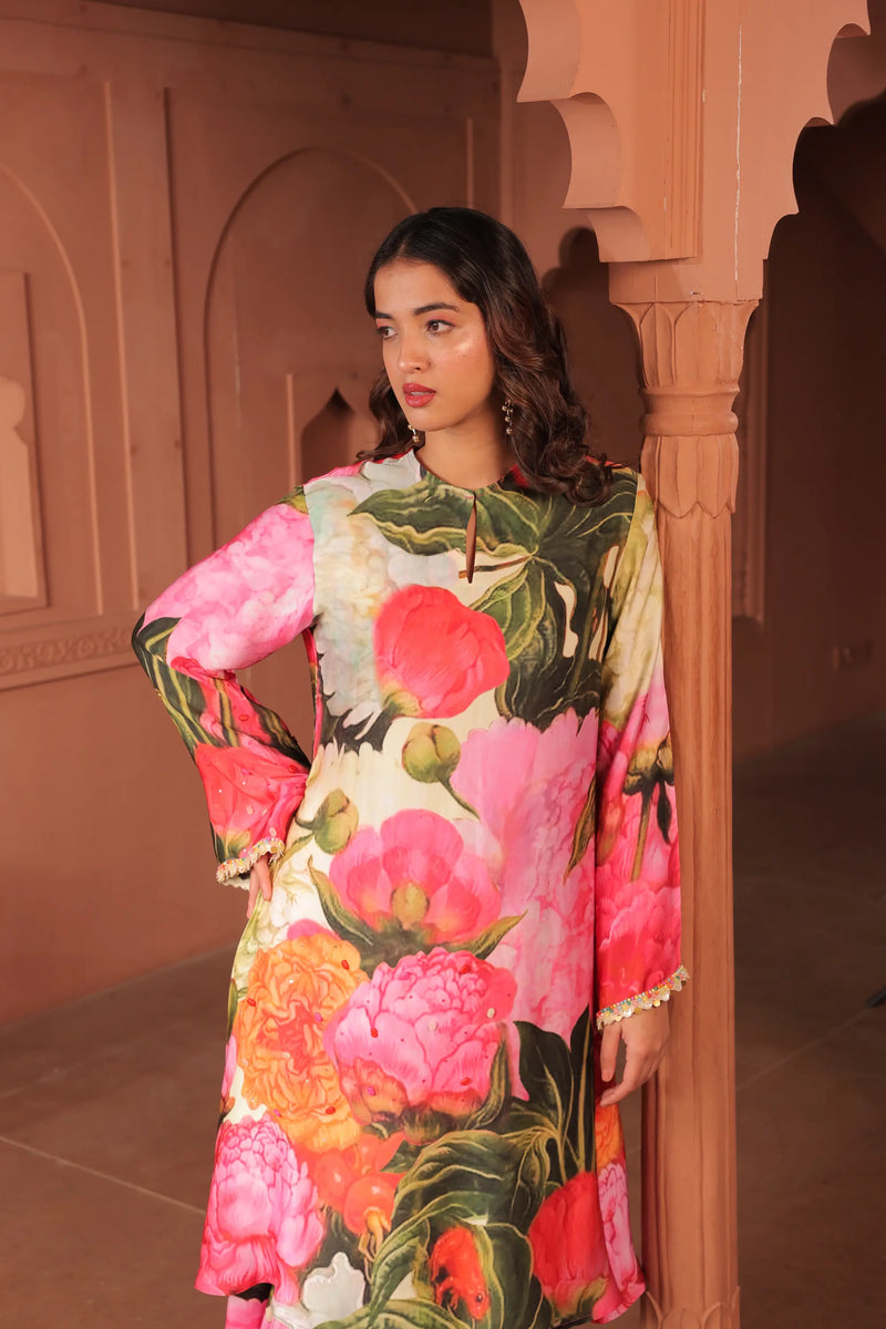Bageecha - A-Line Kurta Set