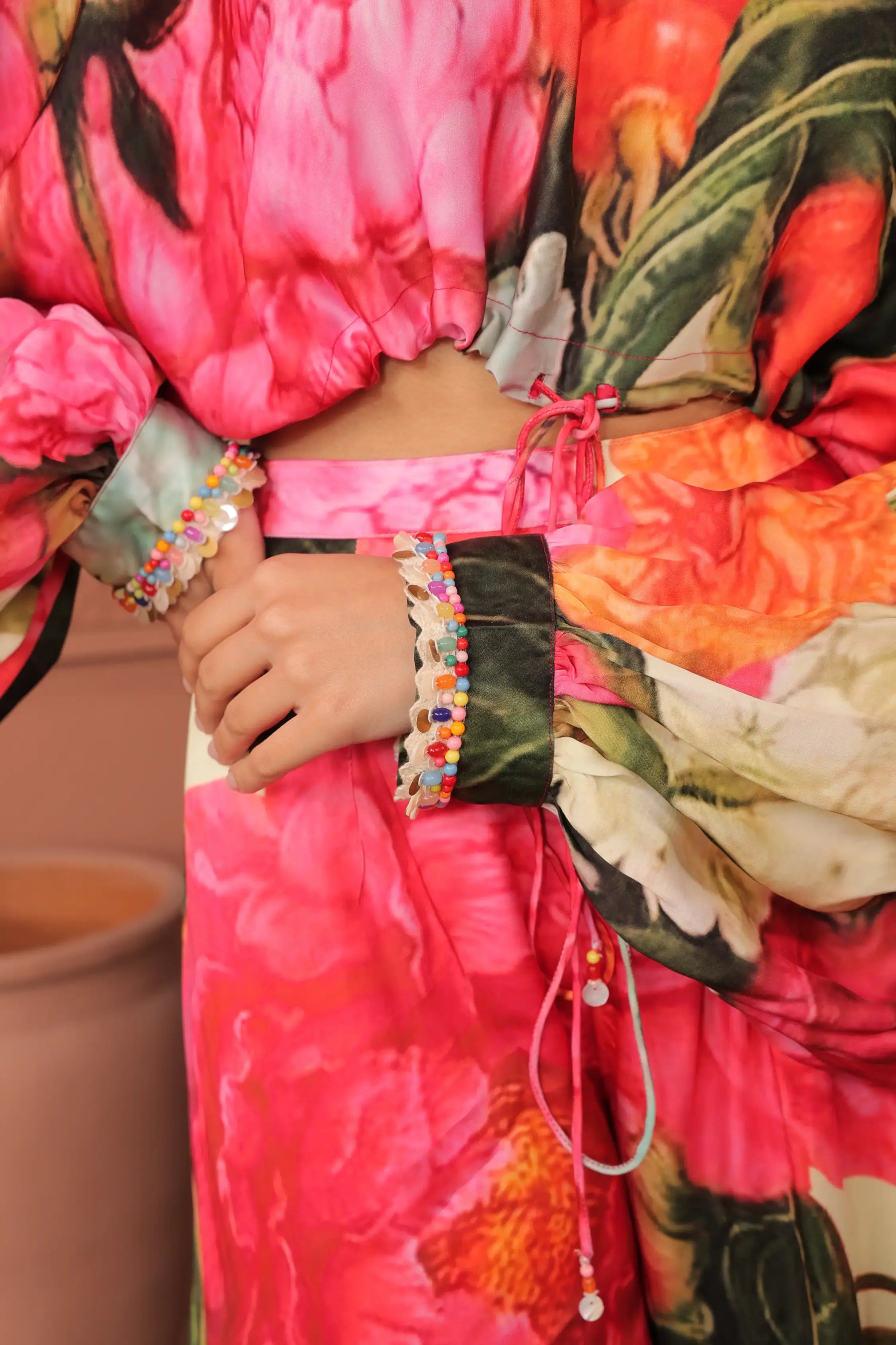 Bageecha - Slouch Crop Top with Pants