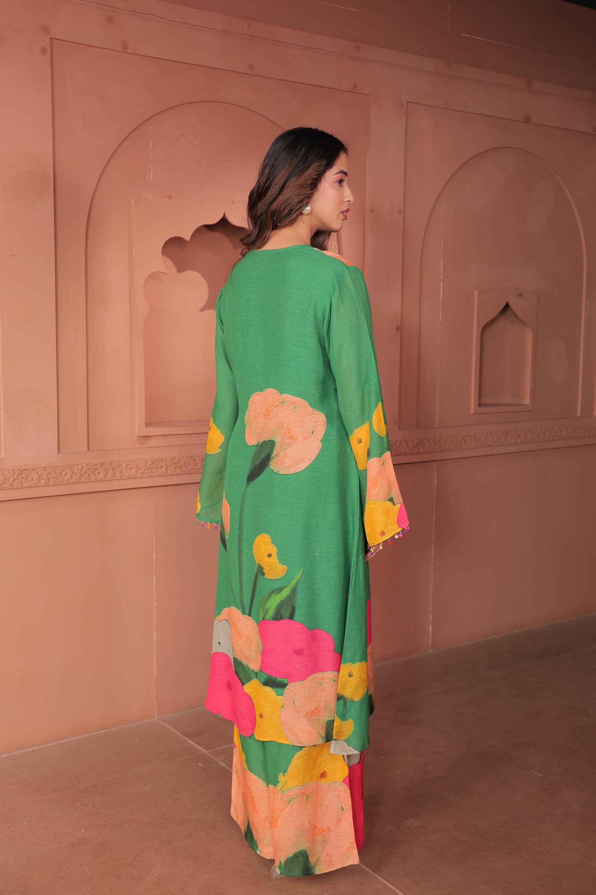 Pankhudi - A-Line Kurta Set