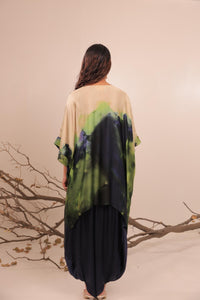 Jheel - Asymmetric Kaftan Set