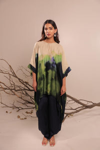 Jheel - Asymmetric Kaftan Set