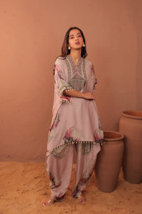 Carnation Crush - Kaftan Set