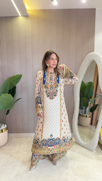 Rooh - Aline with Plazo & Dupatta