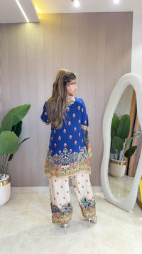 Rooh - Kurti with Farshi salwar & Dupatta