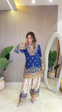 Rooh - Kurti with Farshi salwar & Dupatta