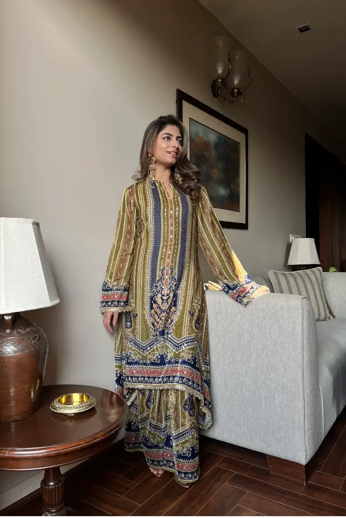 Mehar - A-Line Kurta Set