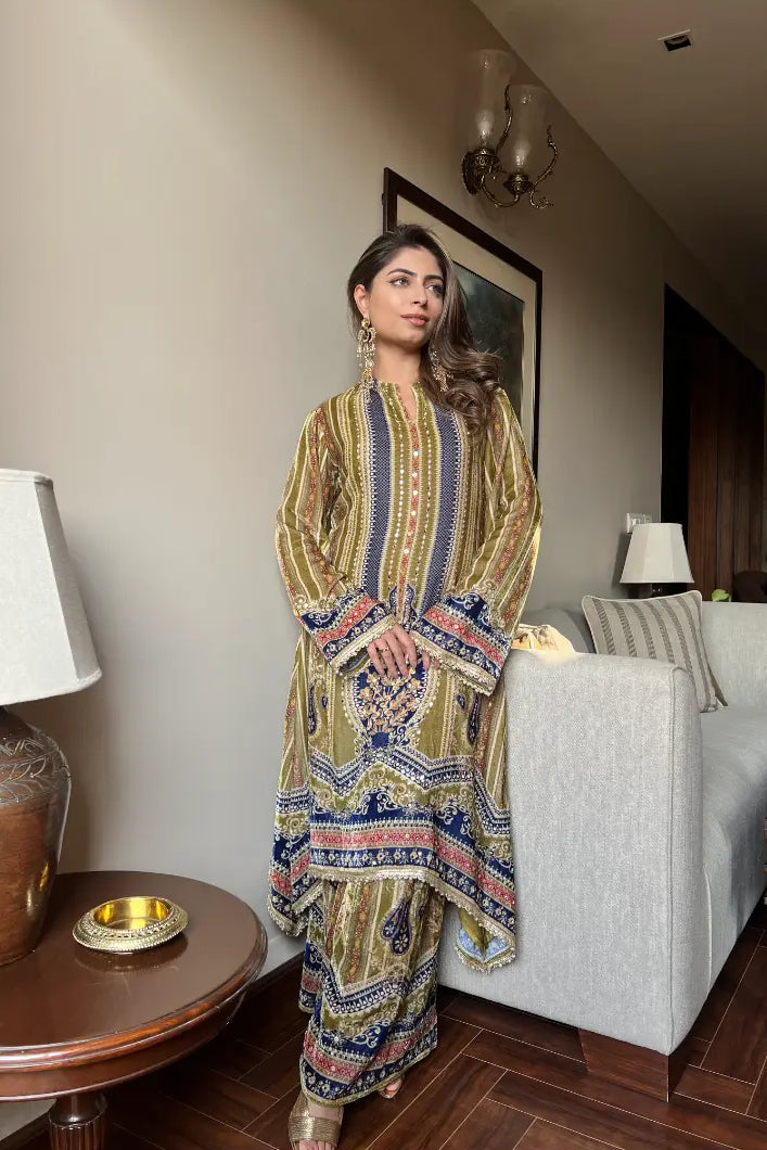 Mehar - A-Line Kurta Set