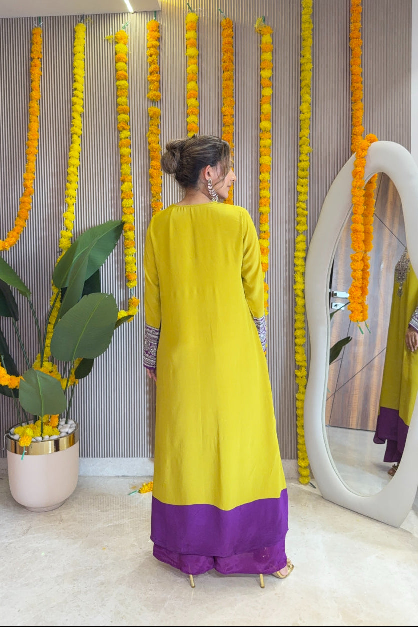 Zaira - Slit Kurta Set