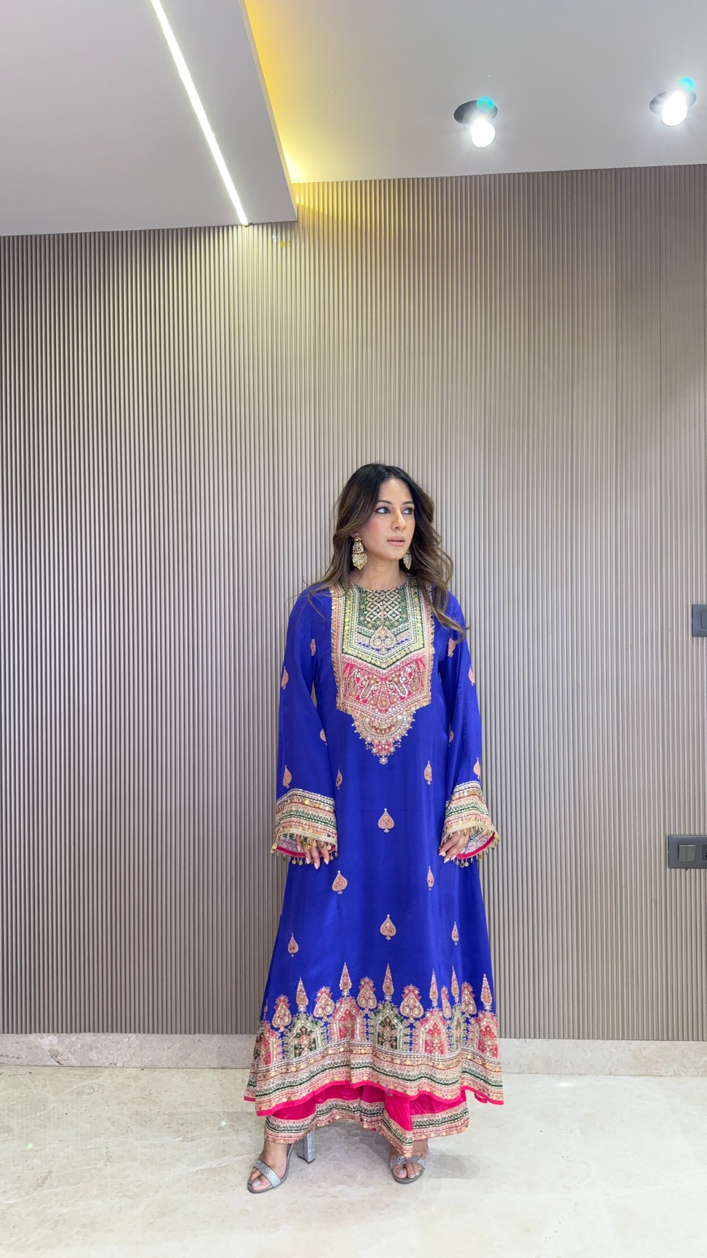 NAVRANG  A-LINE KURTA SET