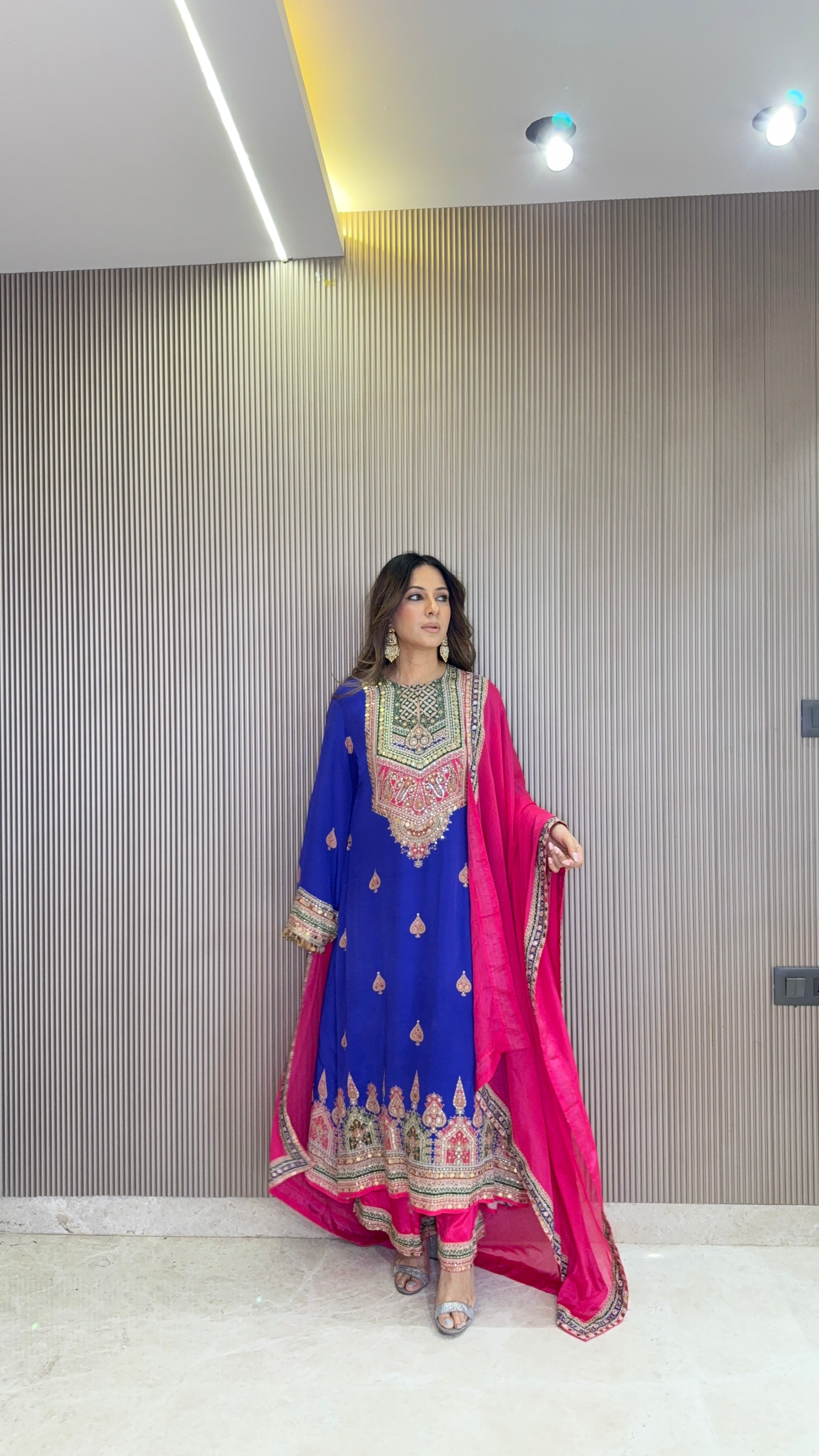 NAVRANG  A-LINE KURTA SET