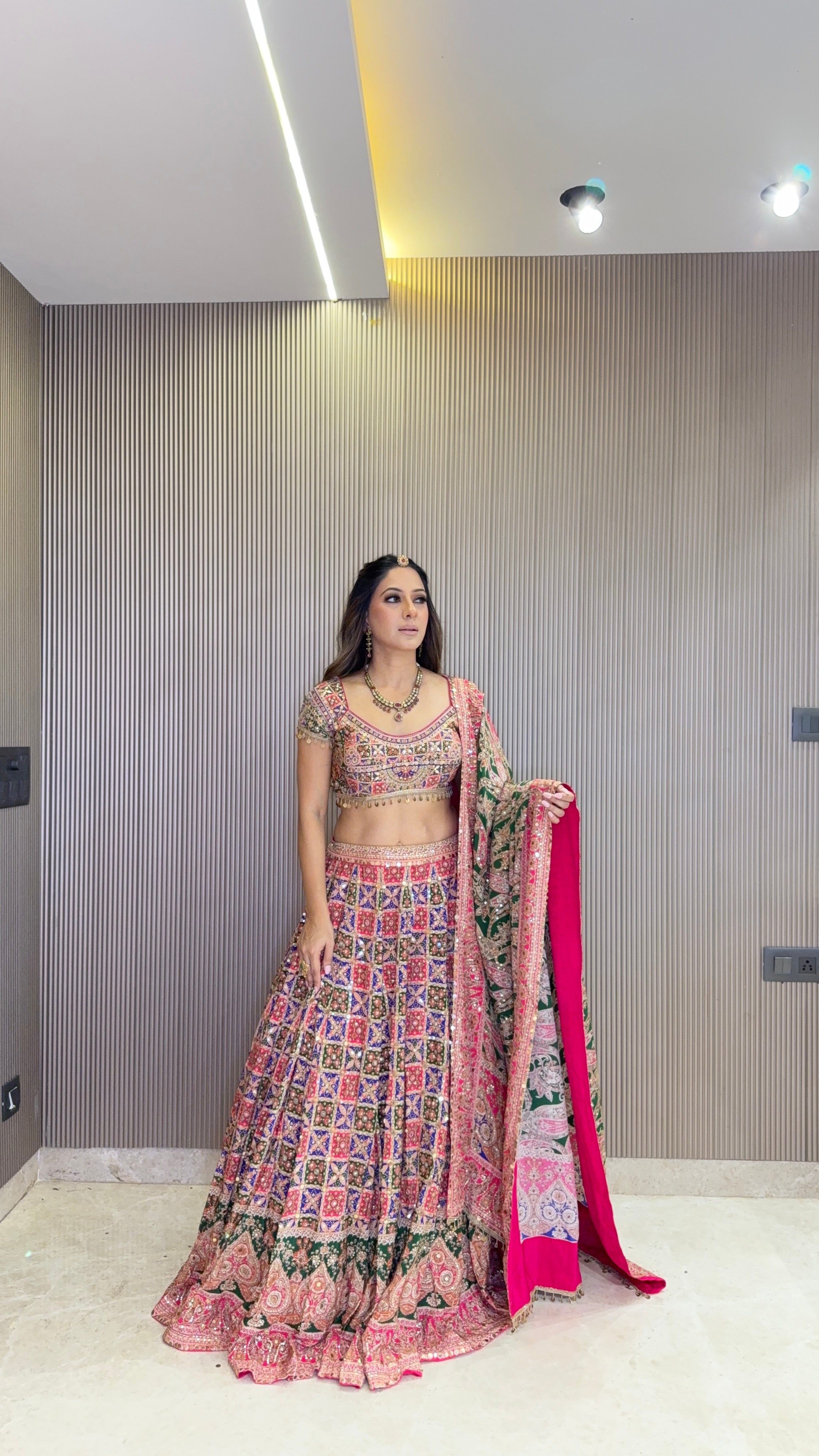 NAVRANG LEHENGA SET