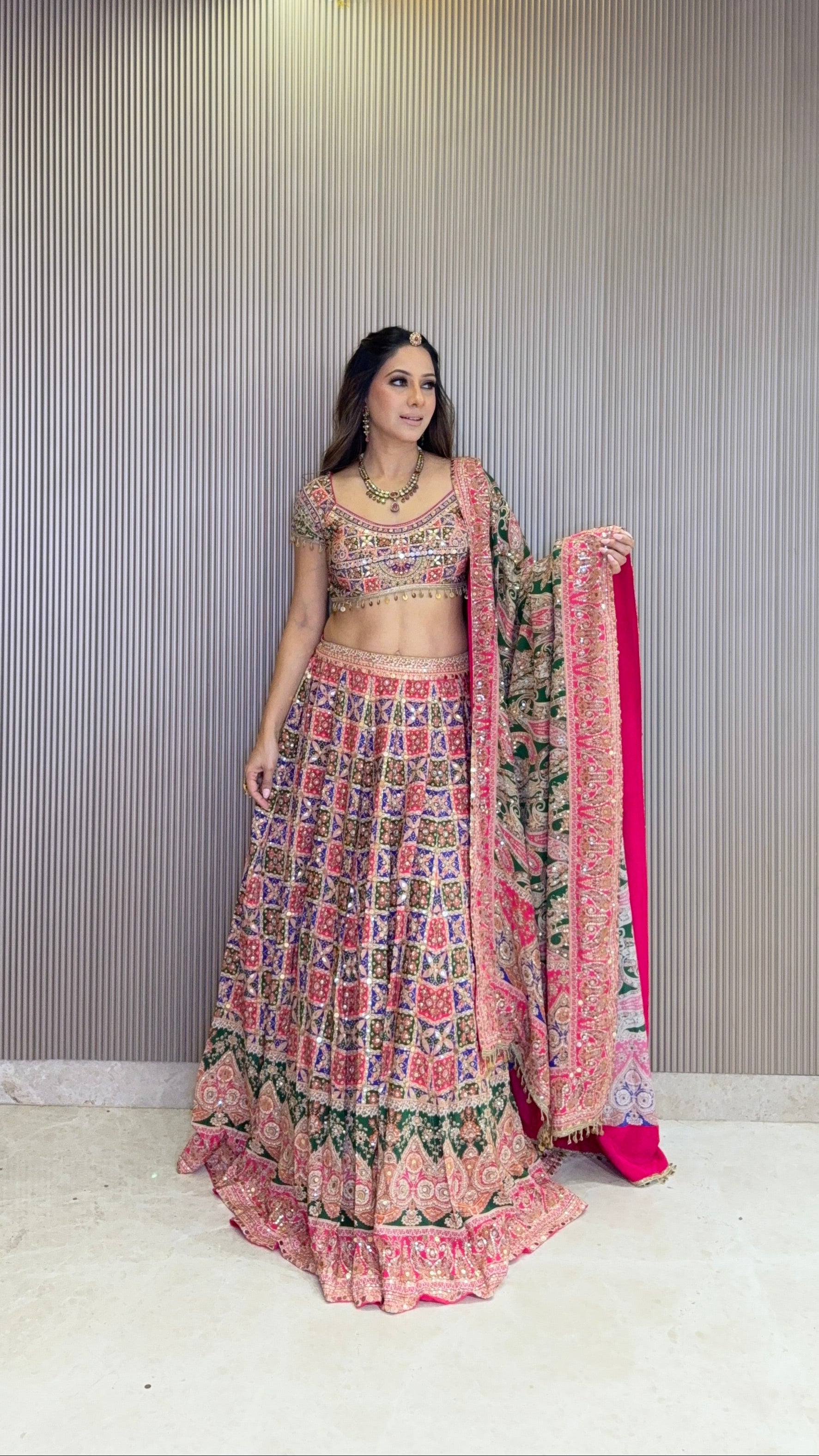 NAVRANG LEHENGA SET