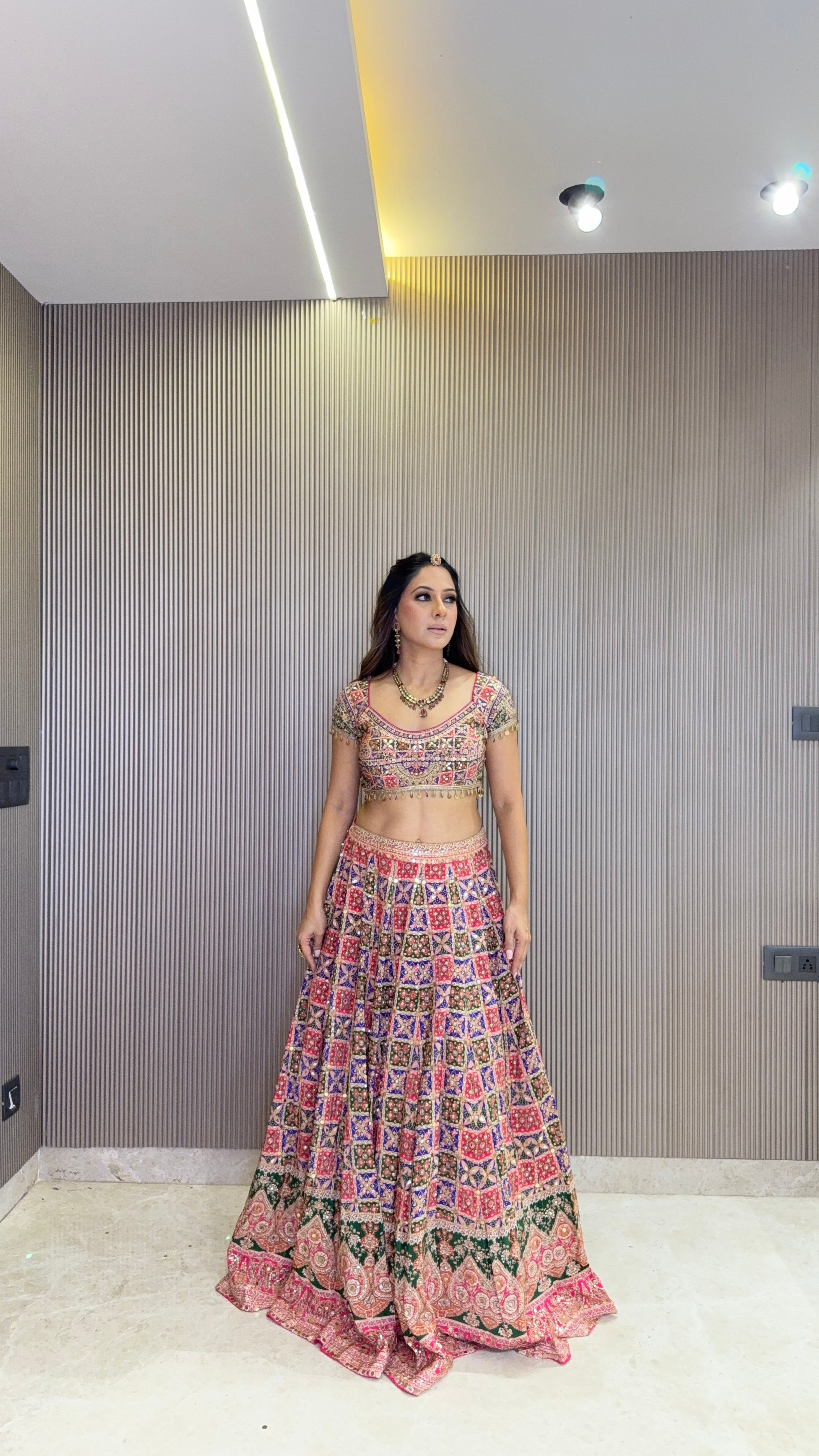 NAVRANG LEHENGA SET