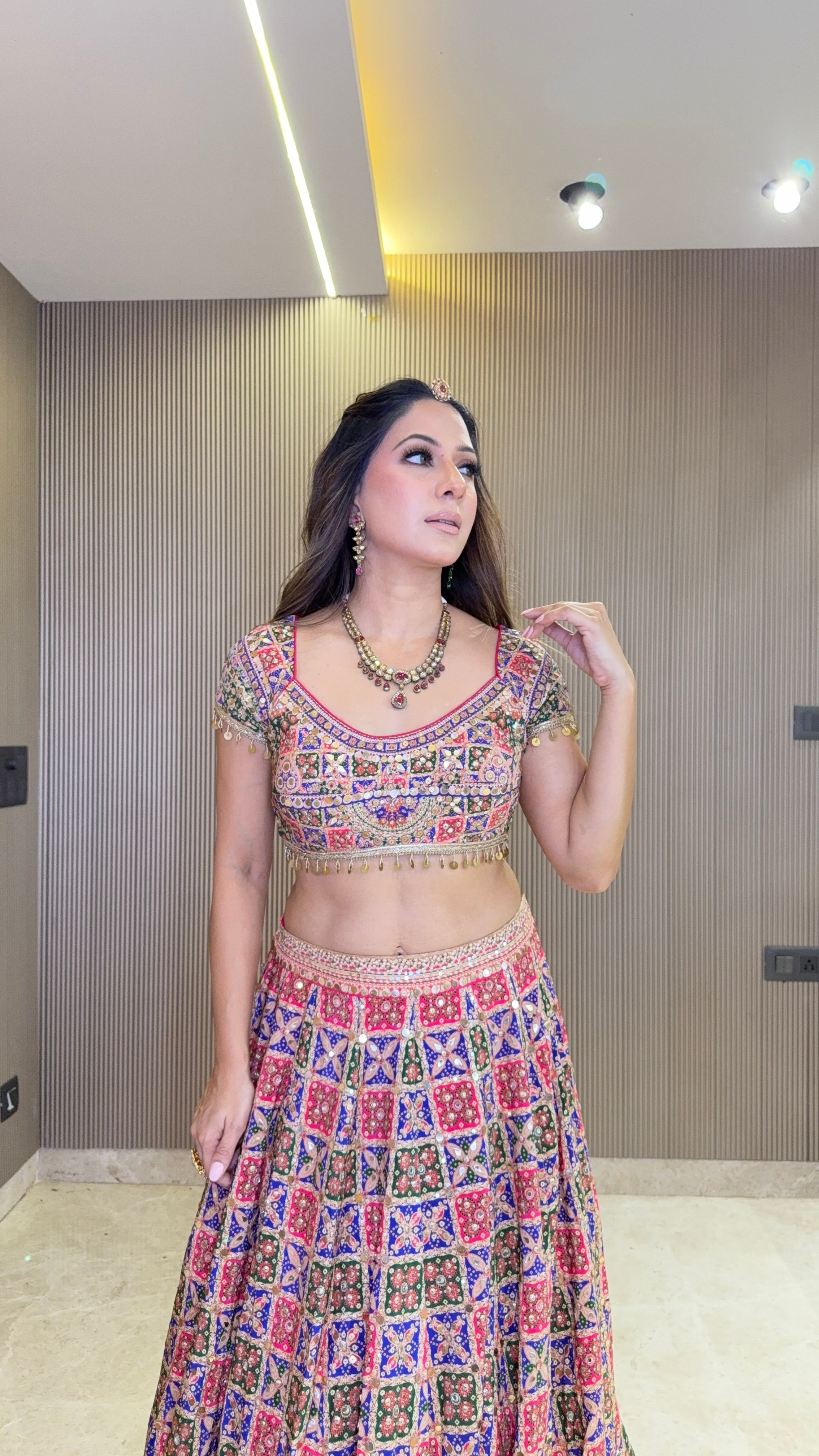 NAVRANG LEHENGA SET