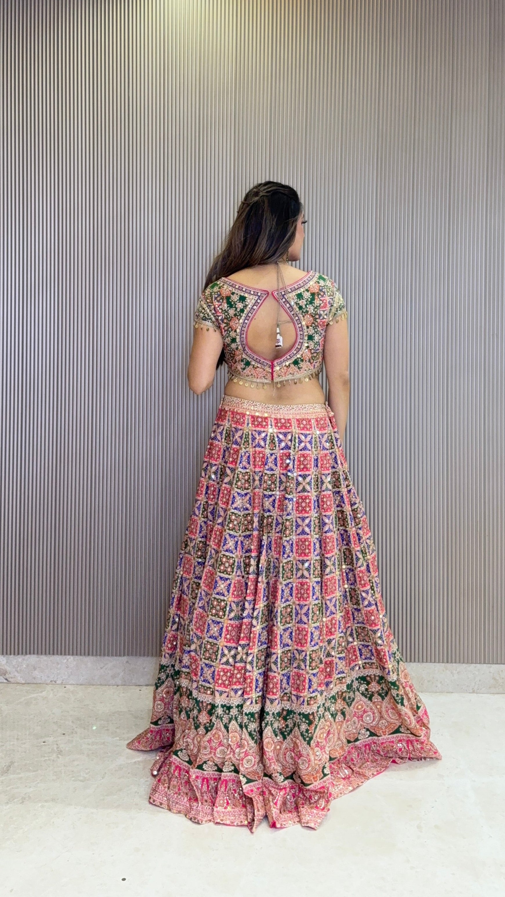 NAVRANG LEHENGA SET