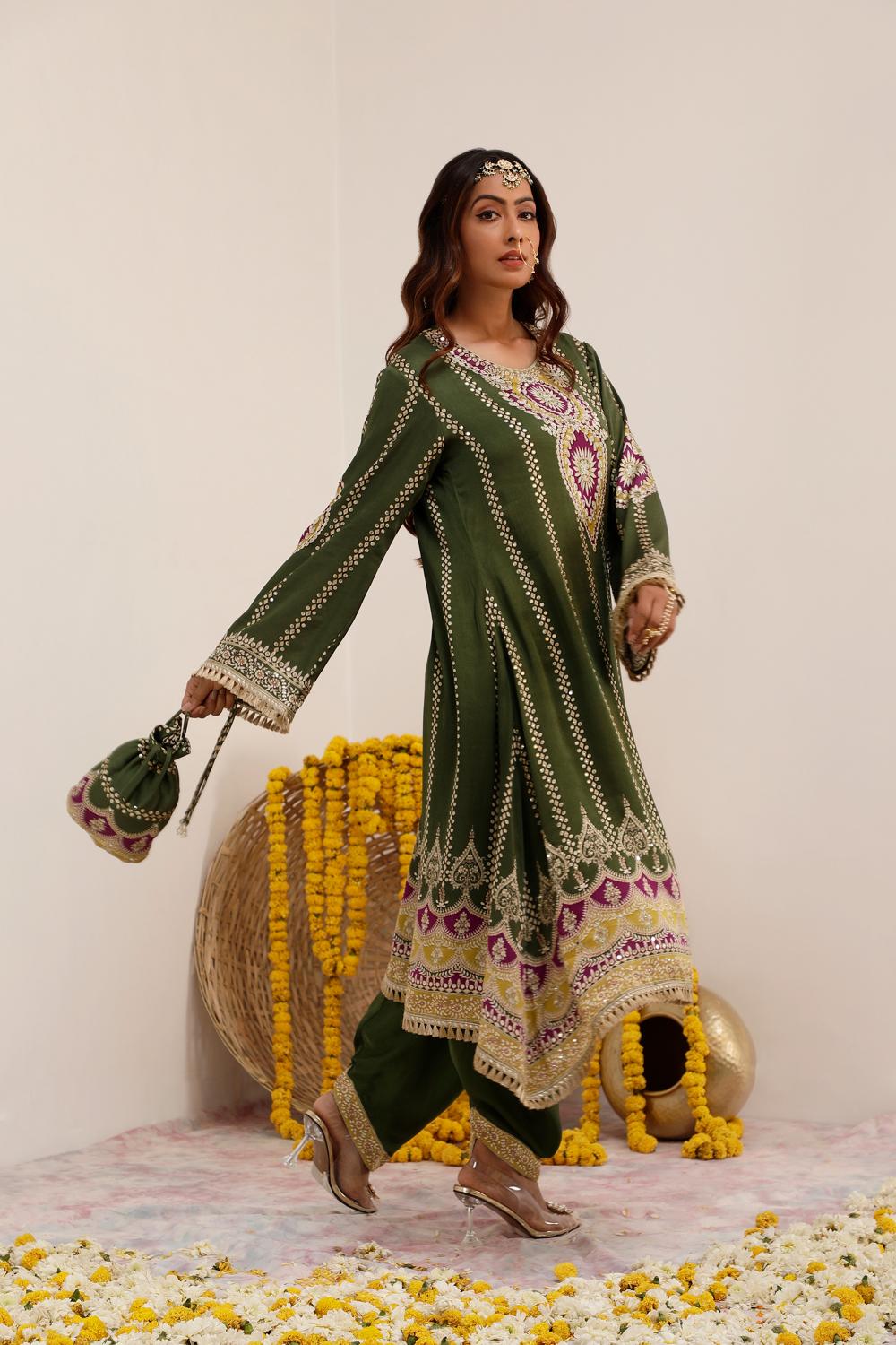 Noor - A-Line Kurta Set