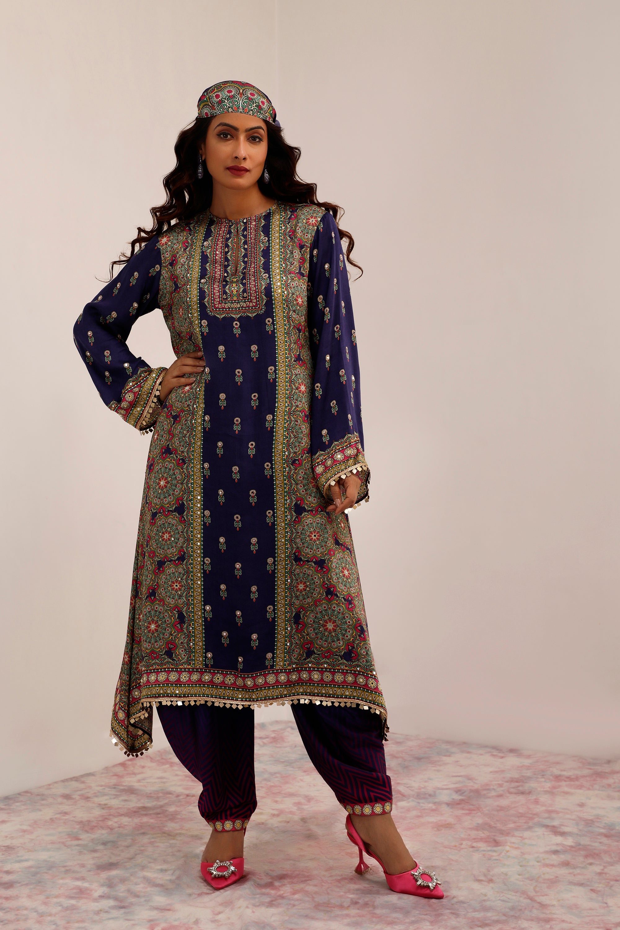 Kaashni A-Line Kurta Set