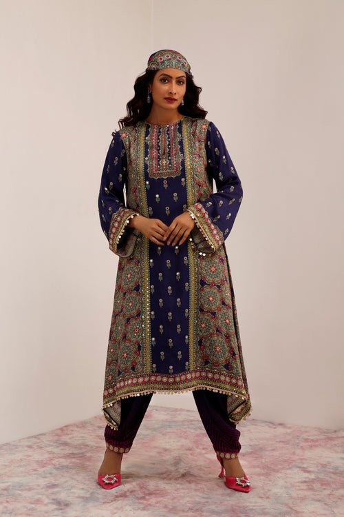 Kaashni A-Line Kurta Set