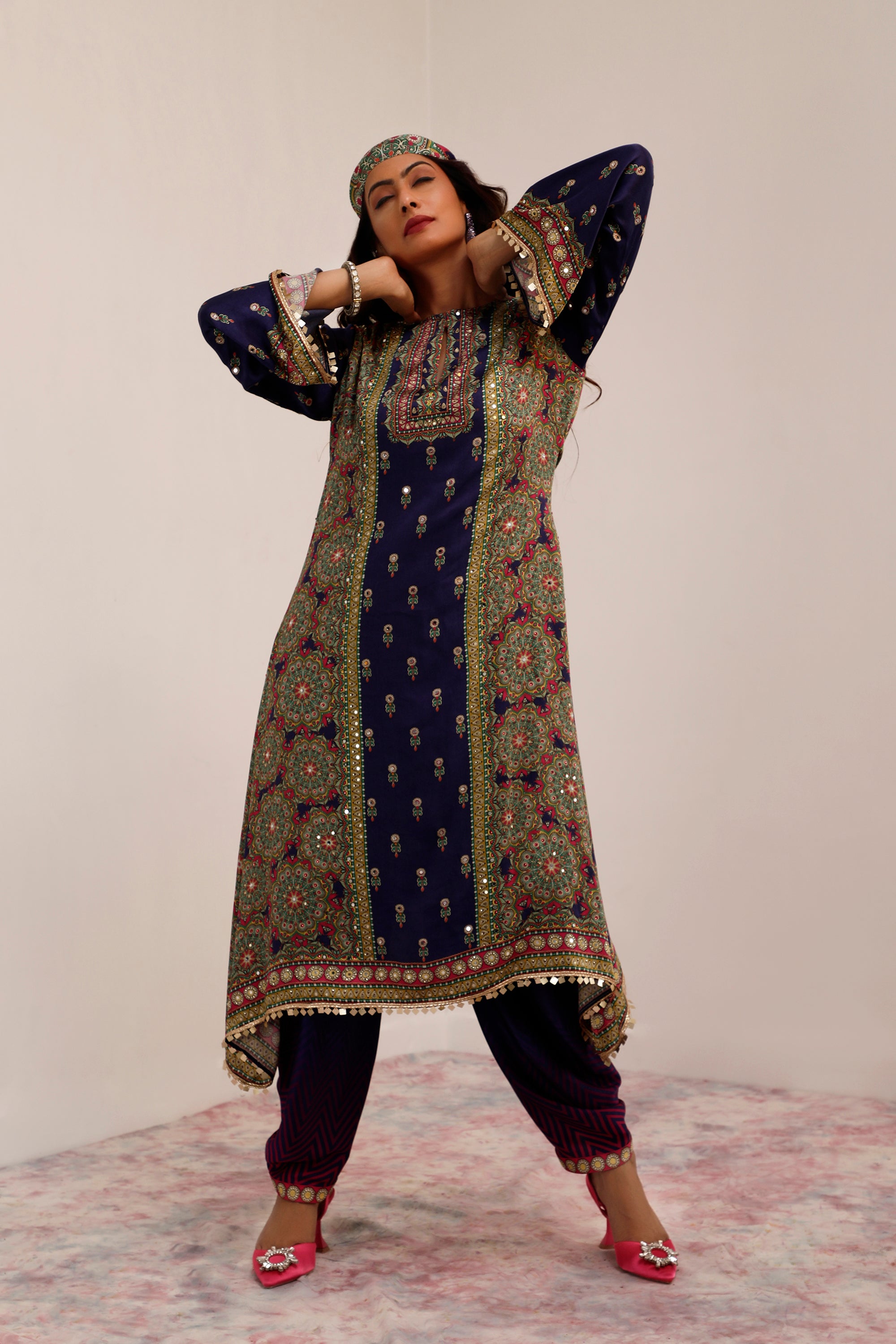 Kaashni A-Line Kurta Set