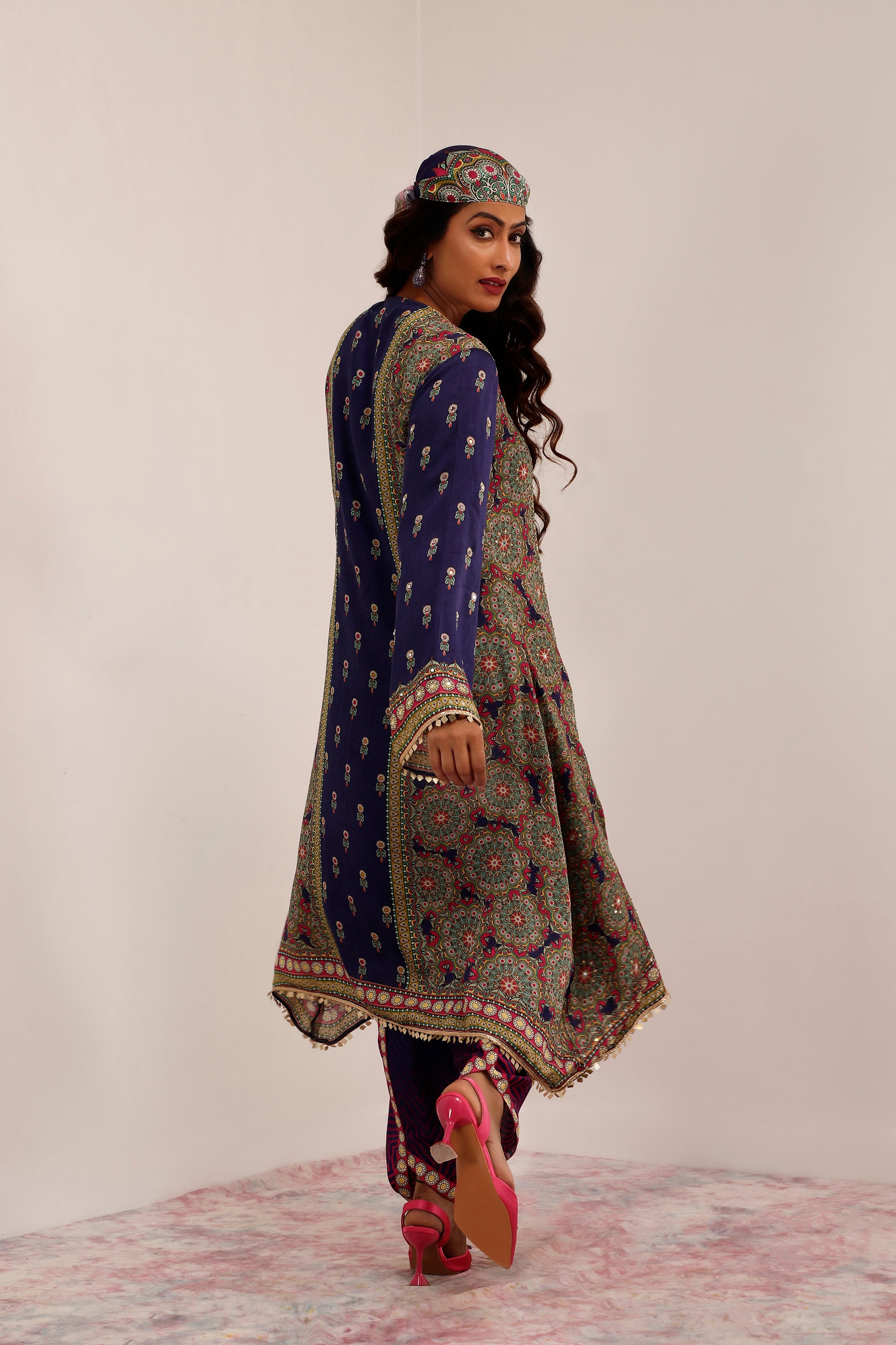 Kaashni A-Line Kurta Set