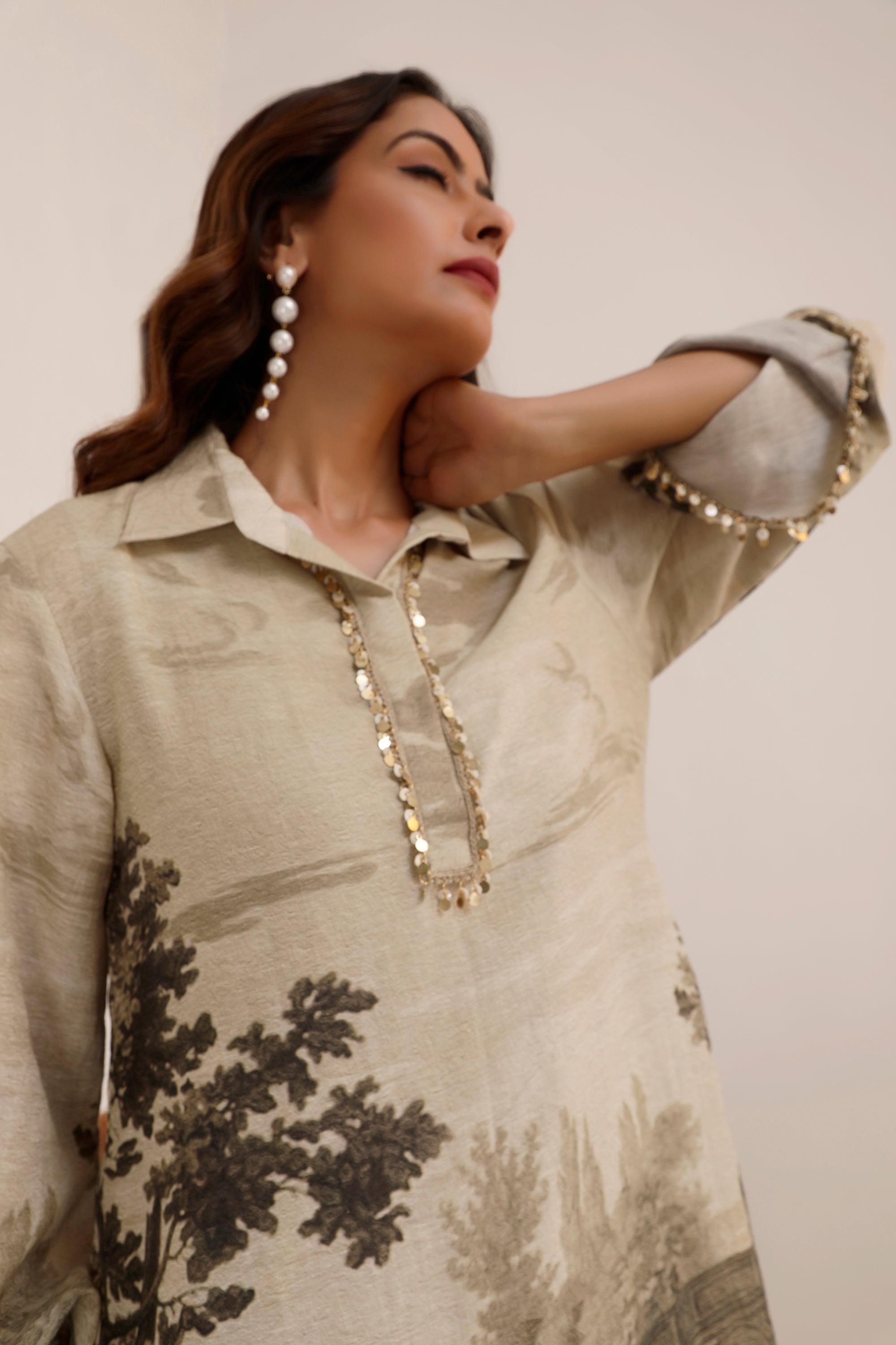 Vanya Monochrome - Tunic Set