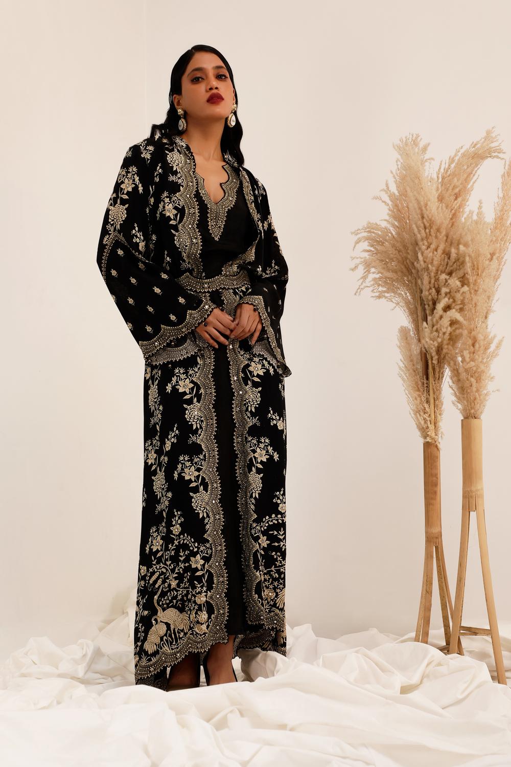 Gulshan - Long Jacket Set