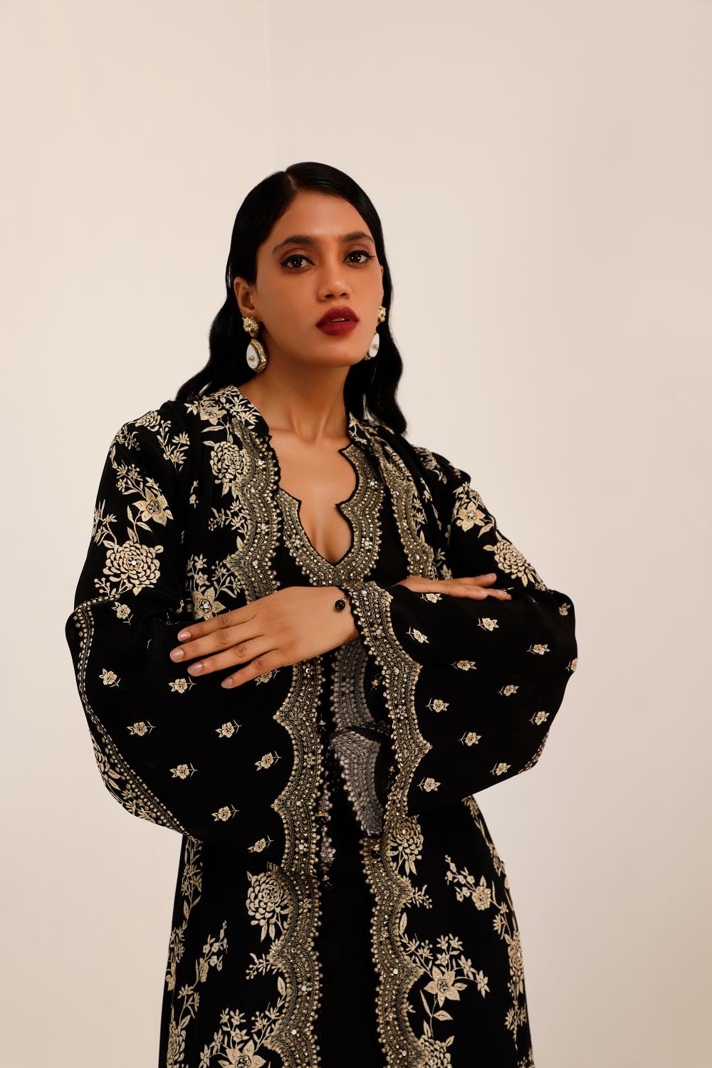 Gulshan - Long jacket set