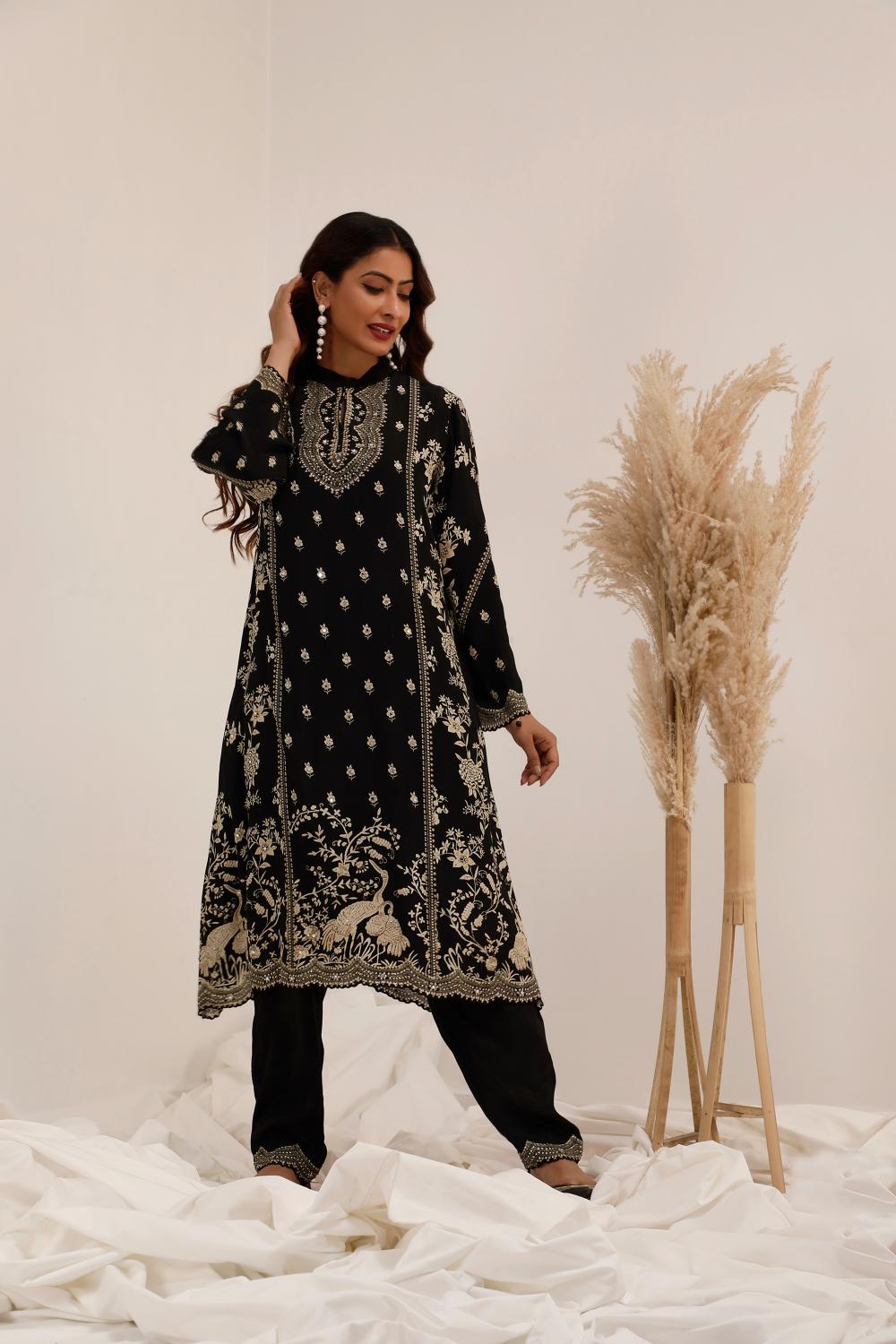 Gulshan - A-line kurta set